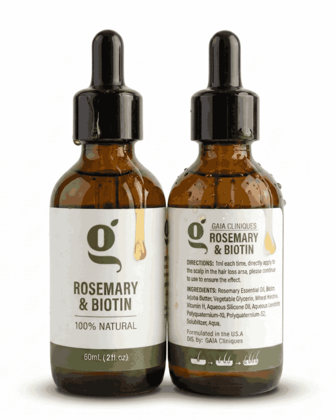 GaiaCliniques Rosemary Oil Repair Damaged Hair, and prevent split ends 60ml